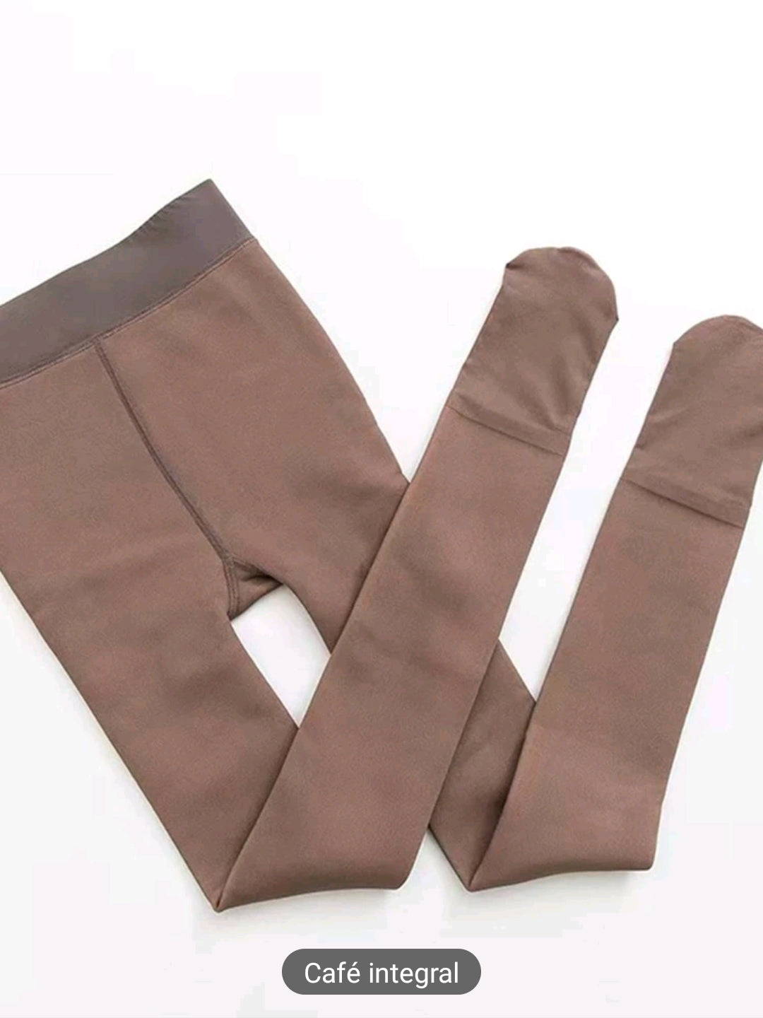 Medias panty con forrado polar